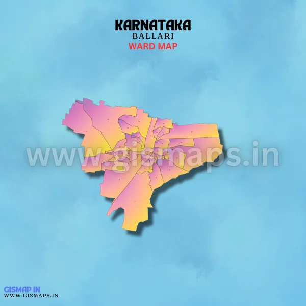 Ballari Ward Map (Karnataka)